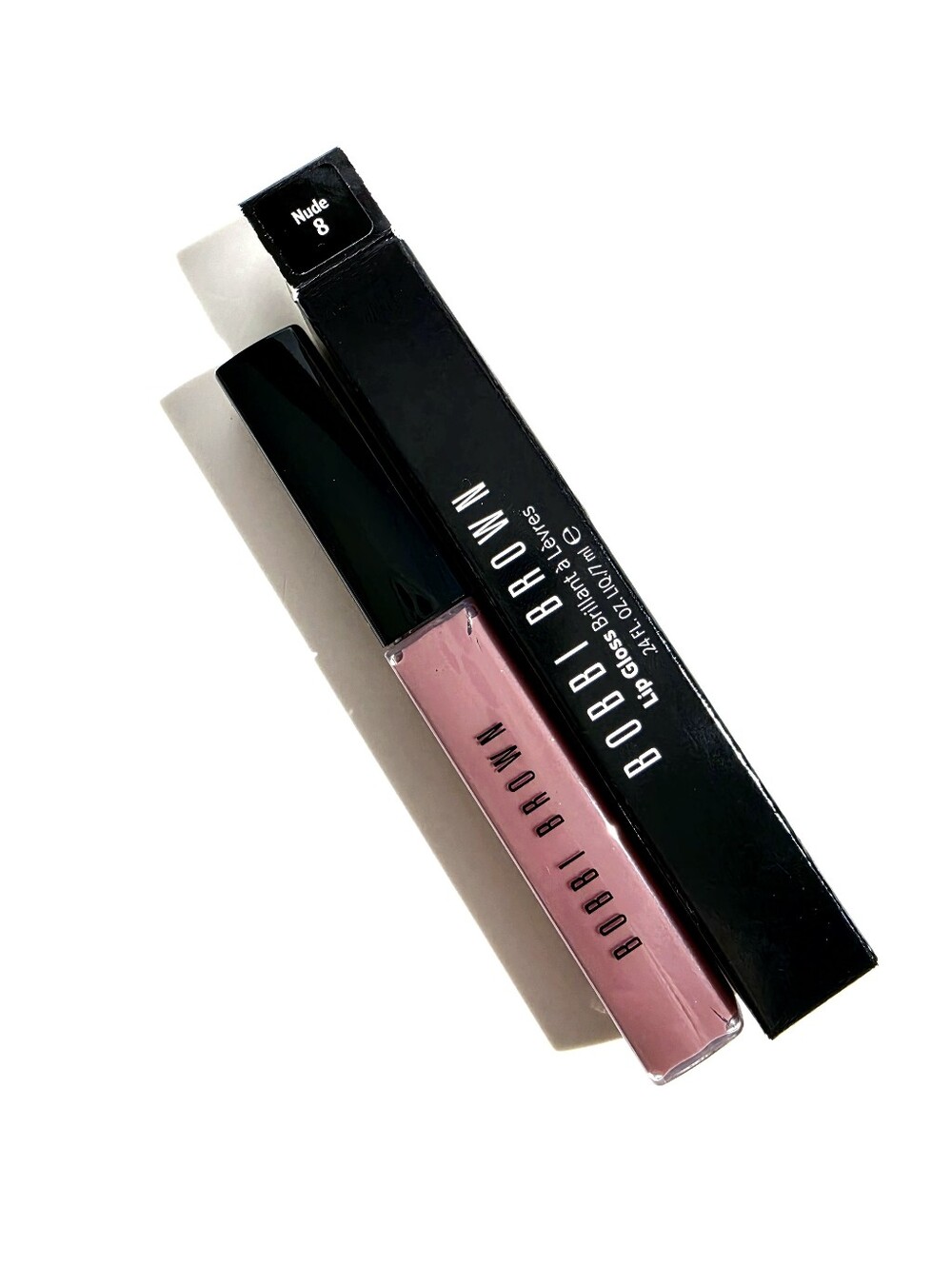 Bobbi Brown Lip Gloss #8 Nude New